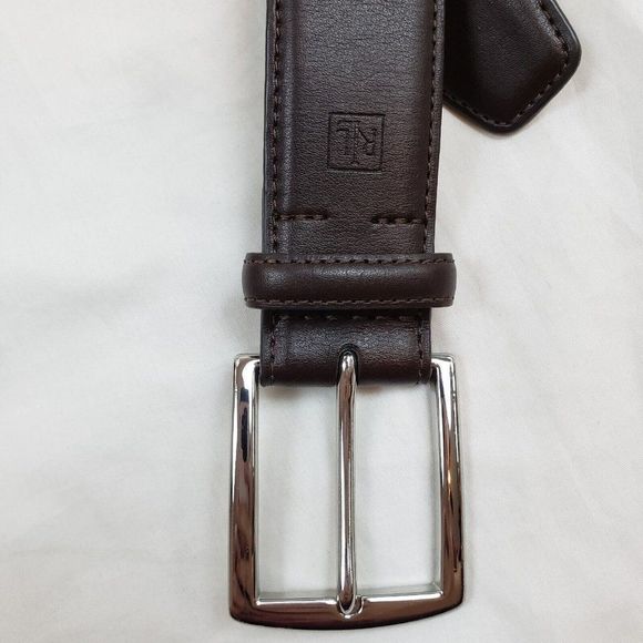 Lauren Ralph Lauren Brown Leather Belt 32 EUC - Picture 2 of 6